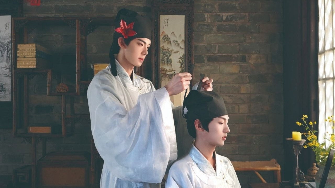 The Leopard Cat Scholar backdrop