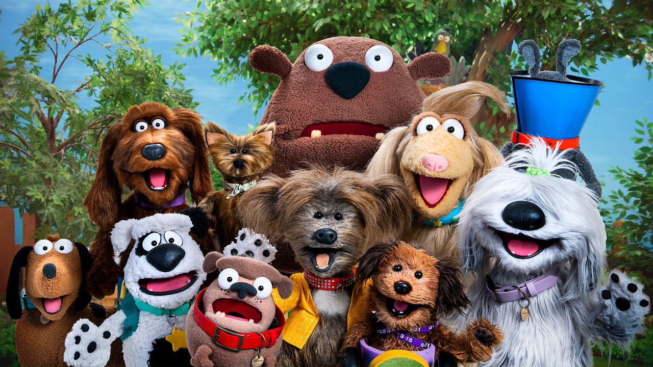 Dodge's Pup School backdrop