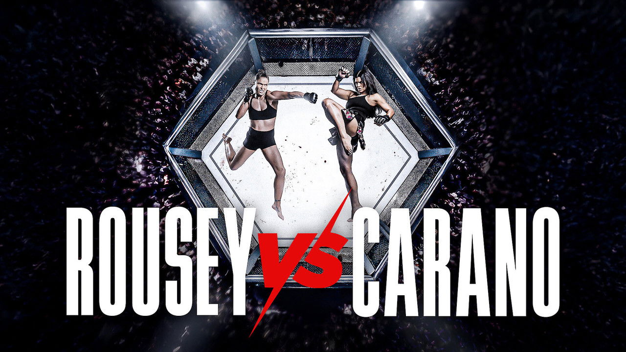 Ronda Rousey vs. Gina Carano backdrop