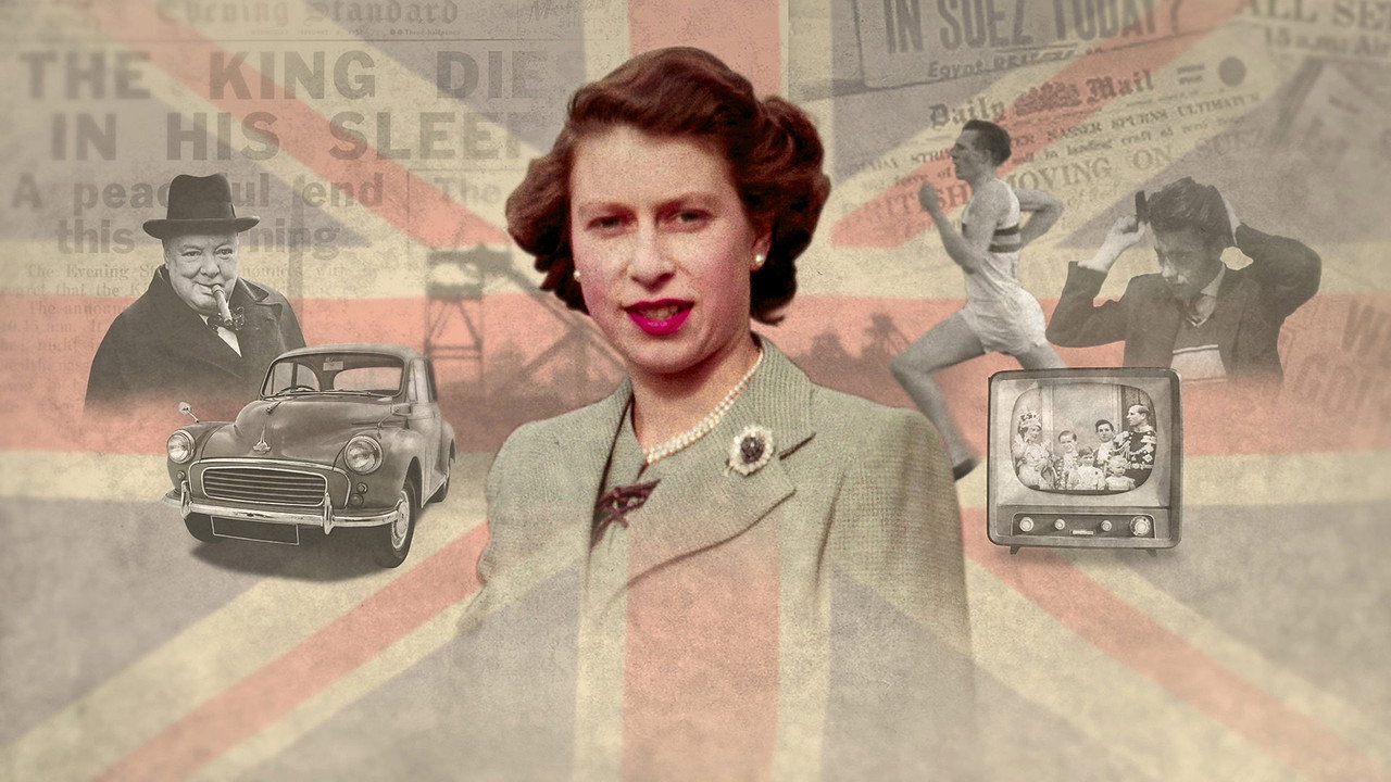 The Queen and Us backdrop