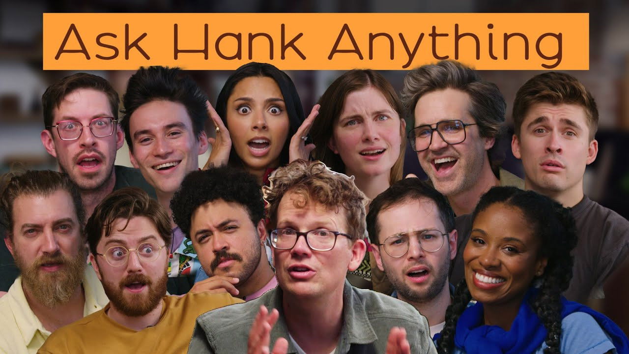 Ask Hank Anything backdrop