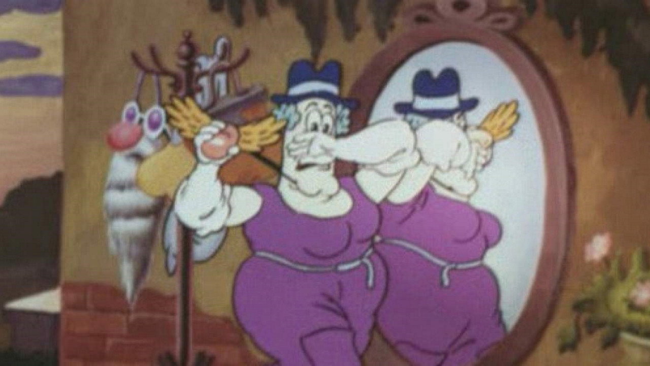 Foontic and the Old Woman With a Mustache backdrop