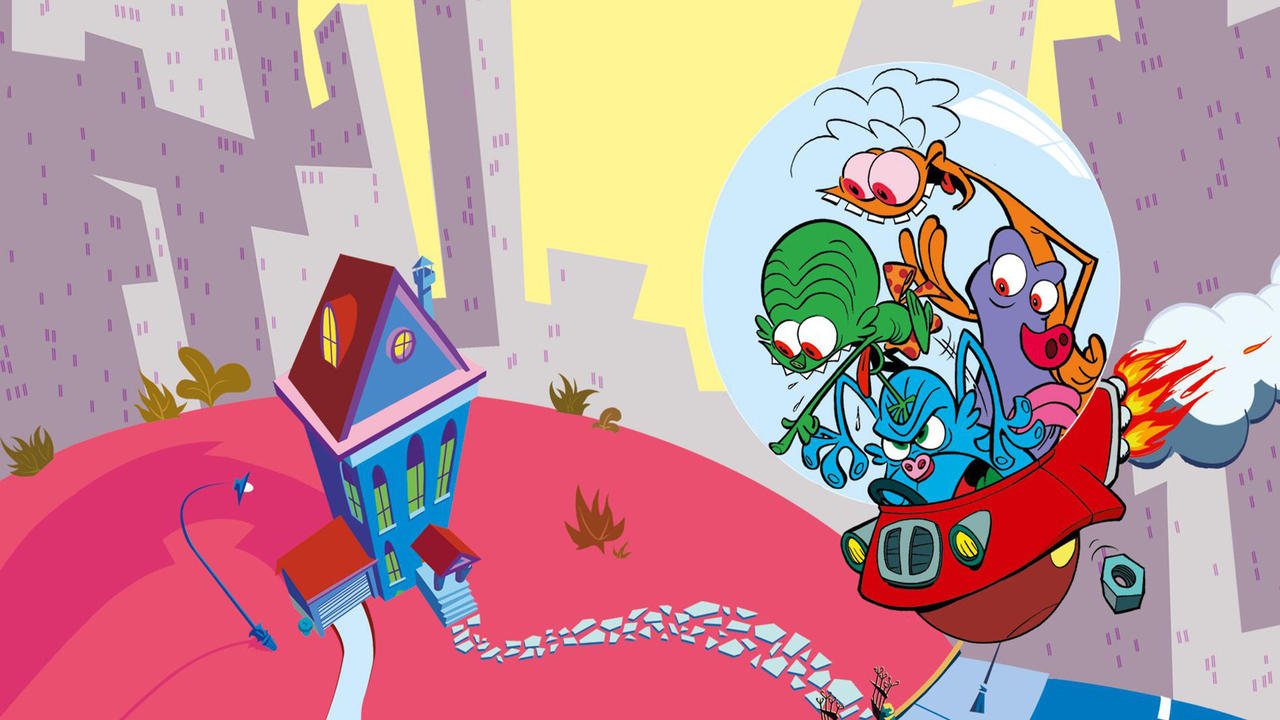 Space Goofs backdrop