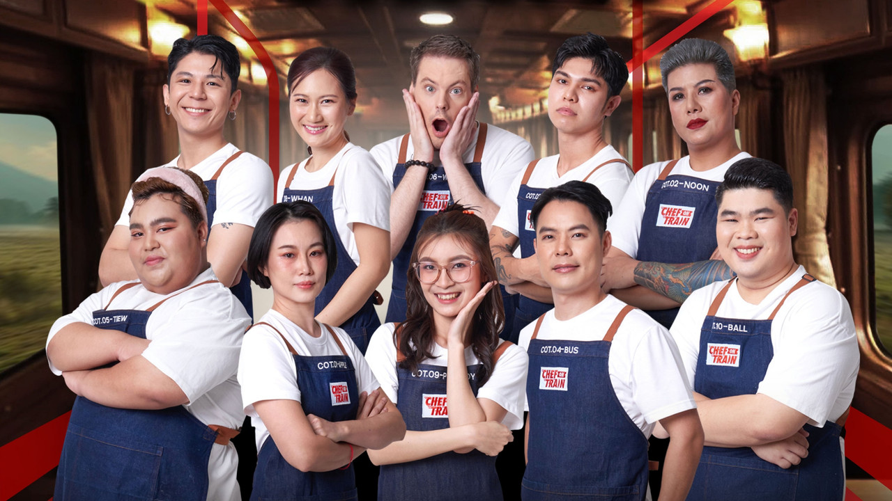 Chef on Train backdrop