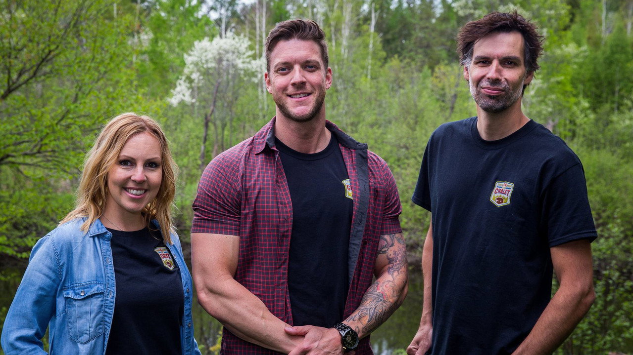 Tous pour un chalet backdrop