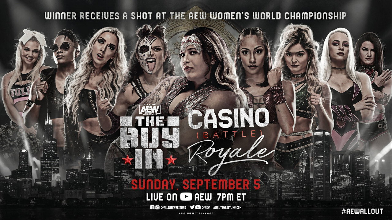 AEW All Out 2021: The Buy In backdrop
