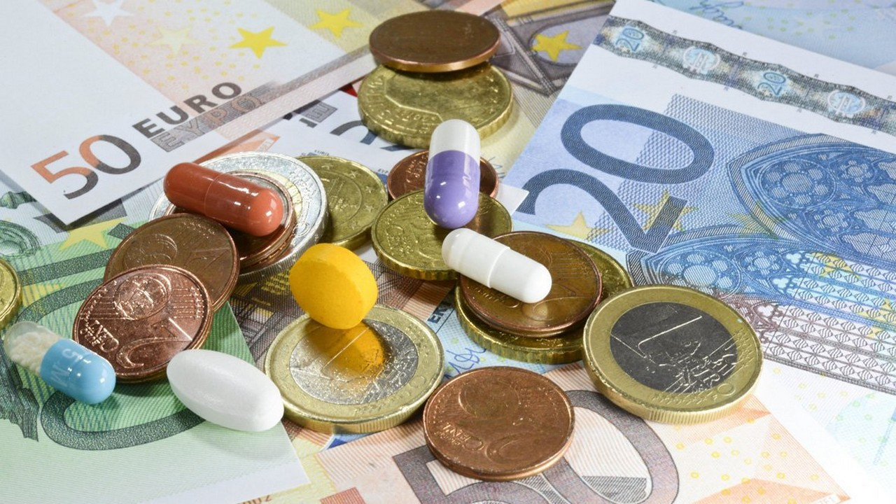 Trafic de médicaments backdrop