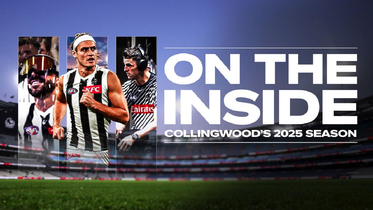 On The Inside - Collingwood's 2025 Season backdrop