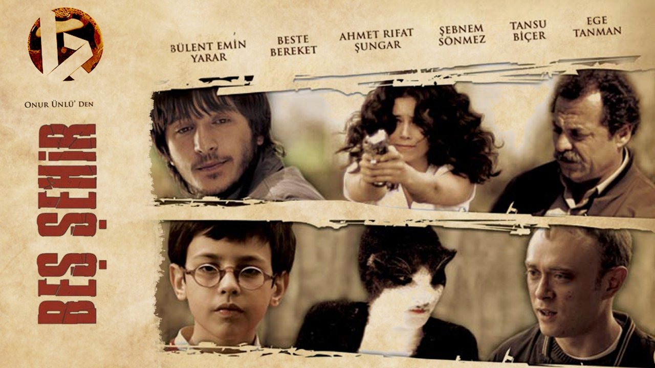 Five Cities backdrop