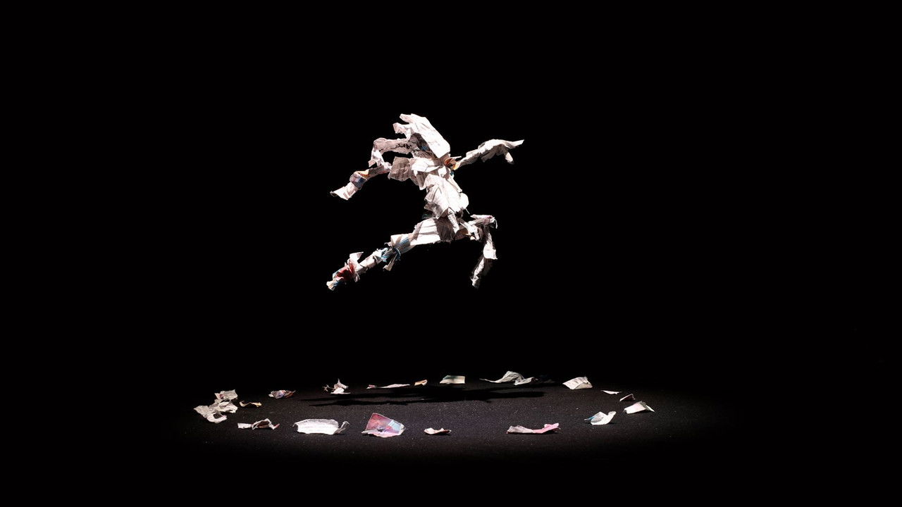 Paper Dance backdrop