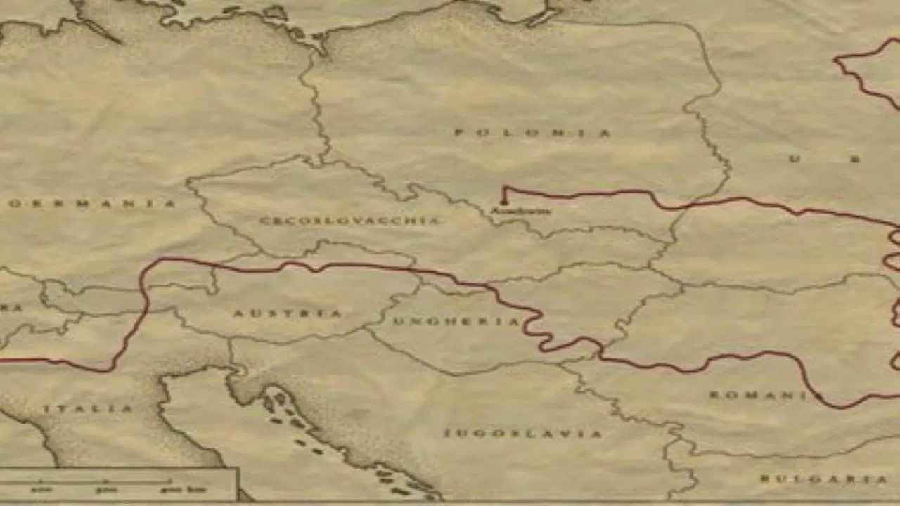 Primo Levi's Journey backdrop