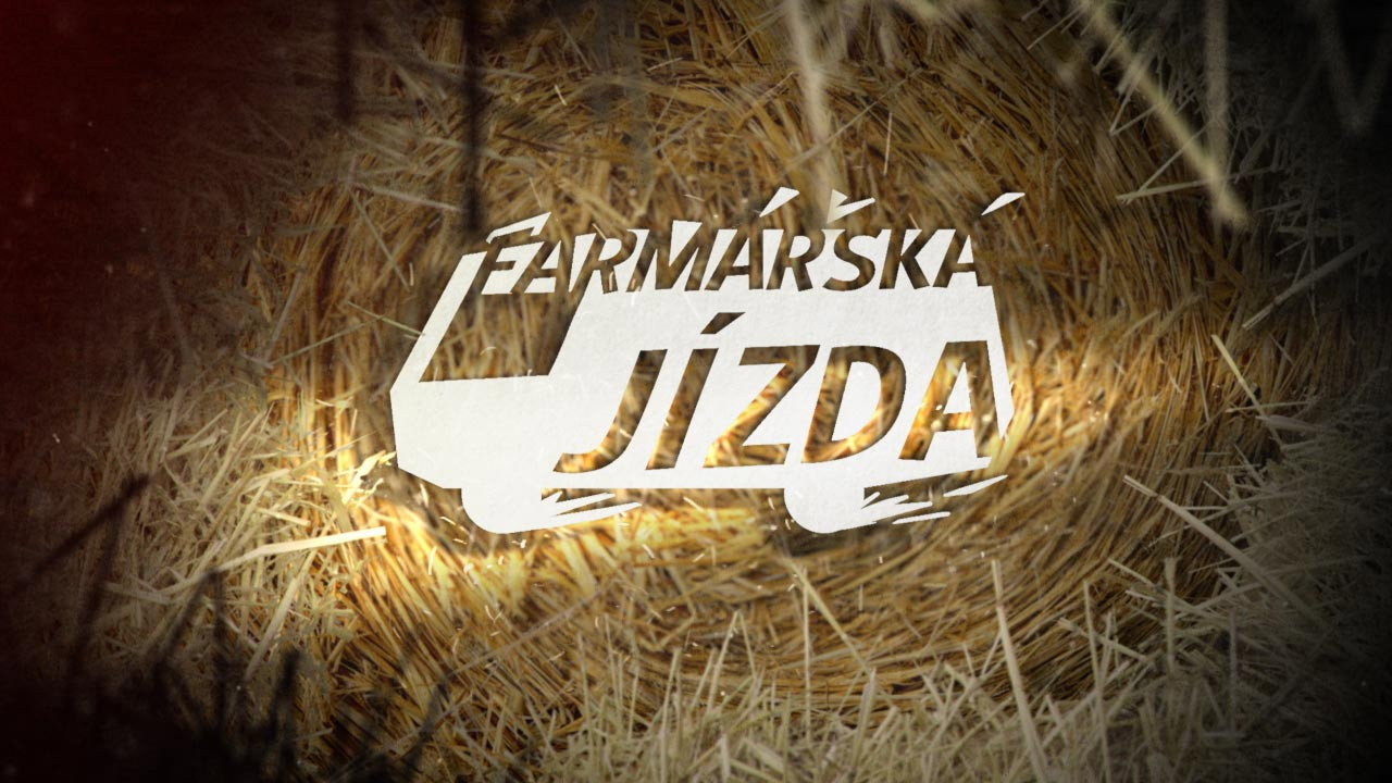 Farmářská jízda backdrop
