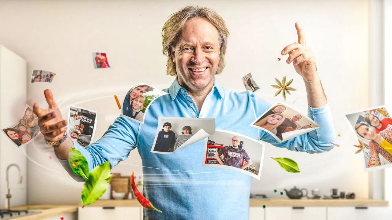 Kaappaus keittiössä backdrop