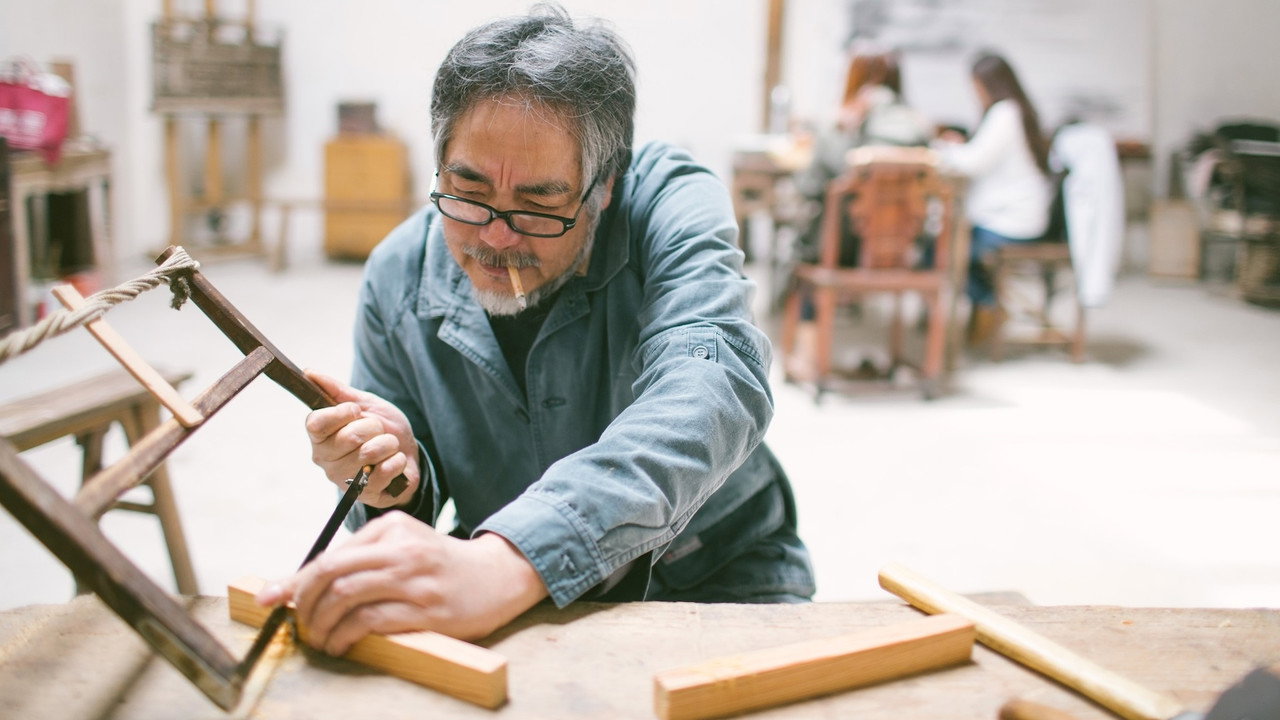 爸爸的木匠小屋 backdrop