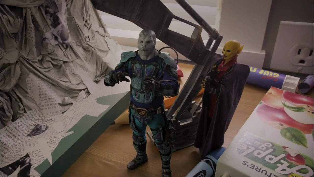 Aliens Ate My Homework backdrop