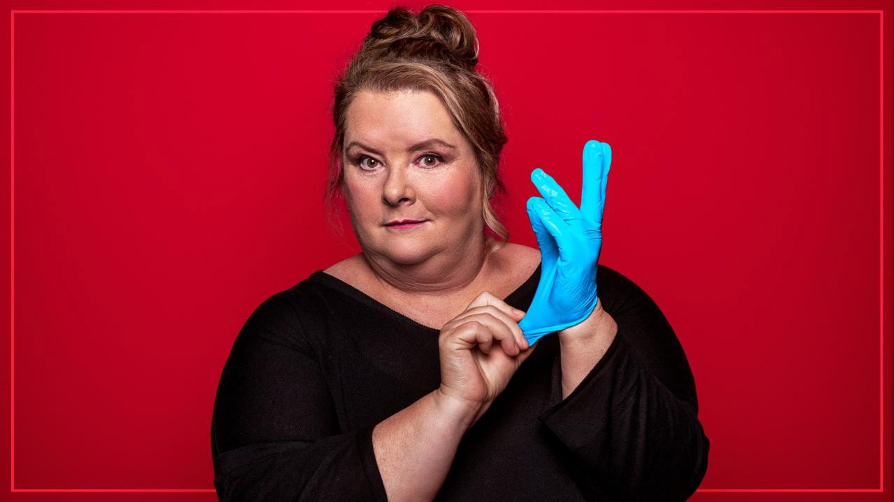 Magda's Big National Health Check backdrop