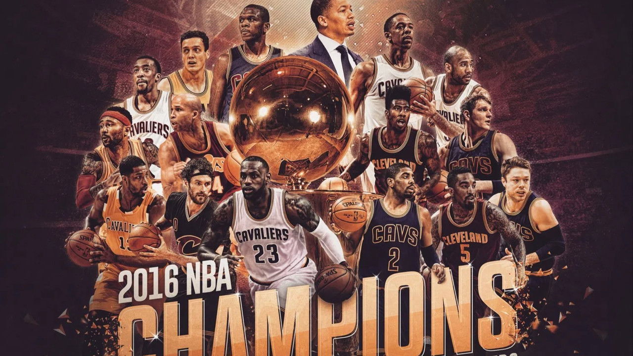 The 2016 NBA Finals backdrop