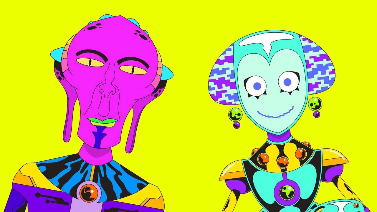 Alien News Desk backdrop