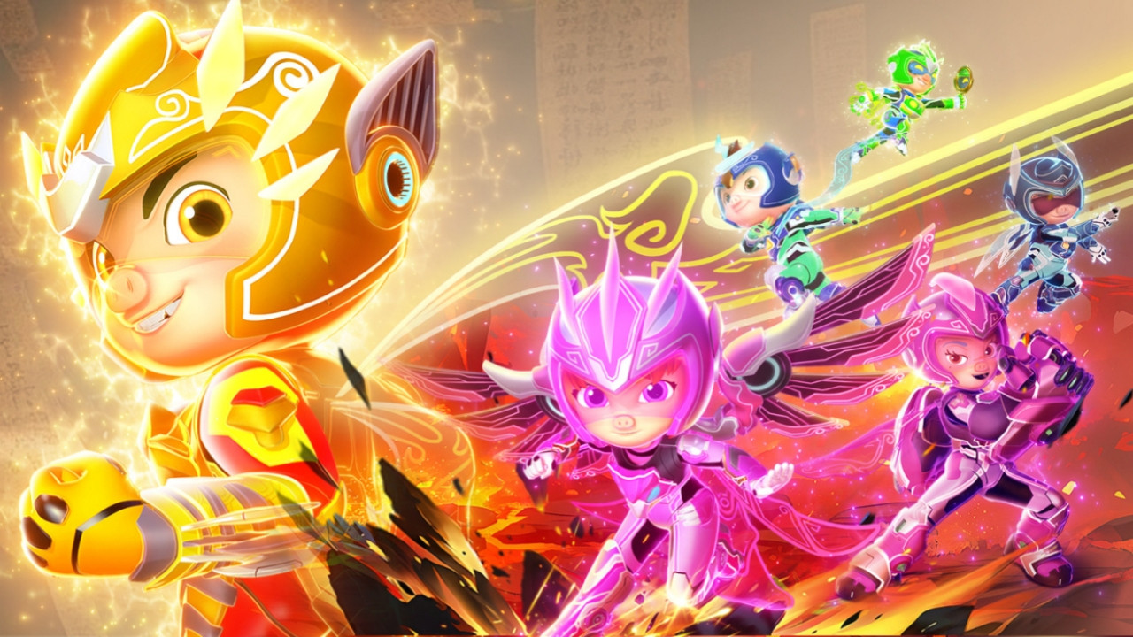 猪猪侠之超星五灵侠 backdrop