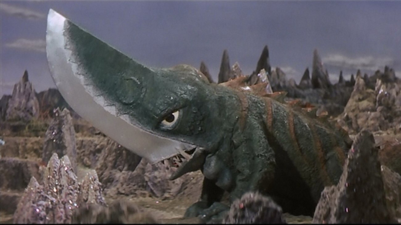 Gamera vs. Guiron backdrop