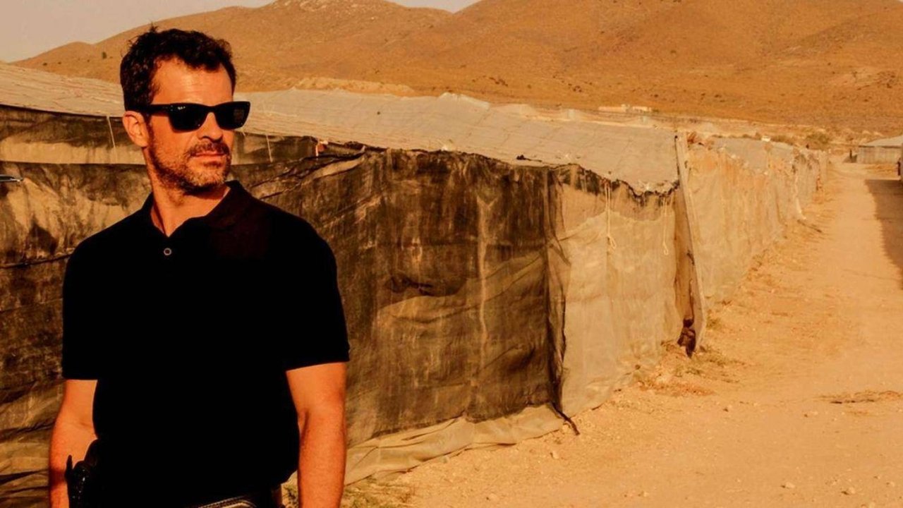 Mar de plástico backdrop