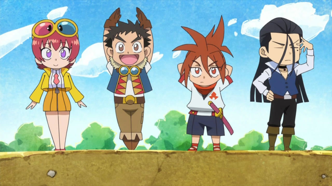 Tanken Driland - 1000-nen no Mahō - backdrop