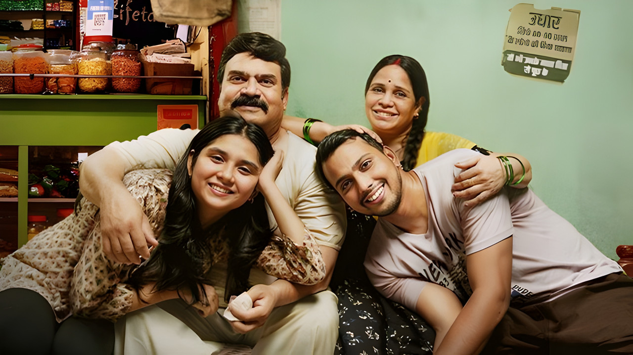 Family Kirana Store backdrop