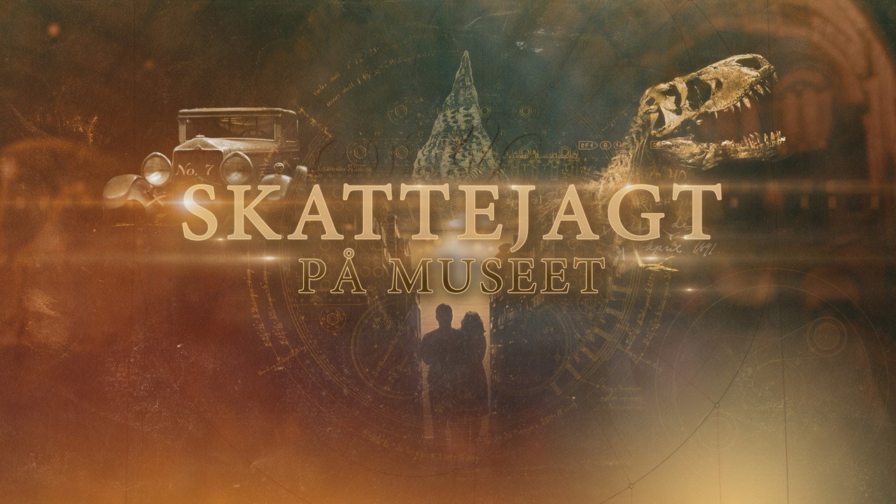 Skattejagt på museet backdrop