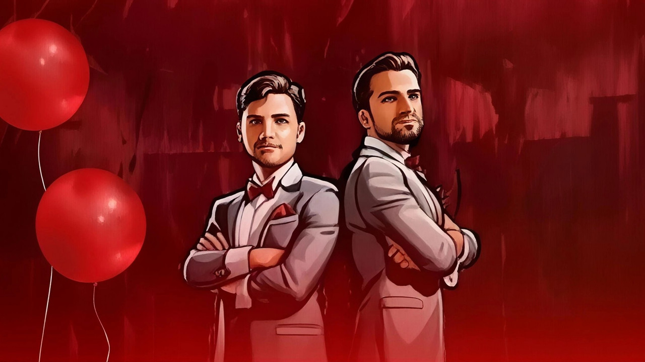 Balloon Date Show backdrop