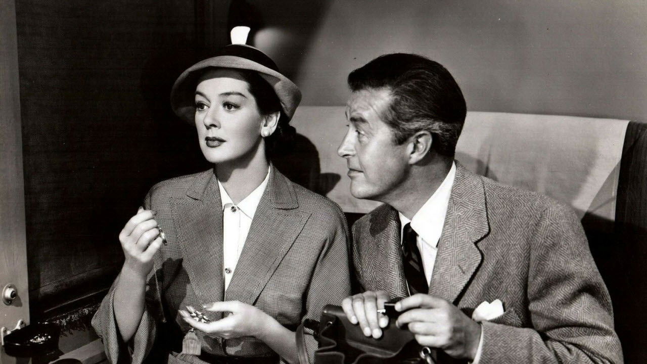 A Woman of Distinction backdrop