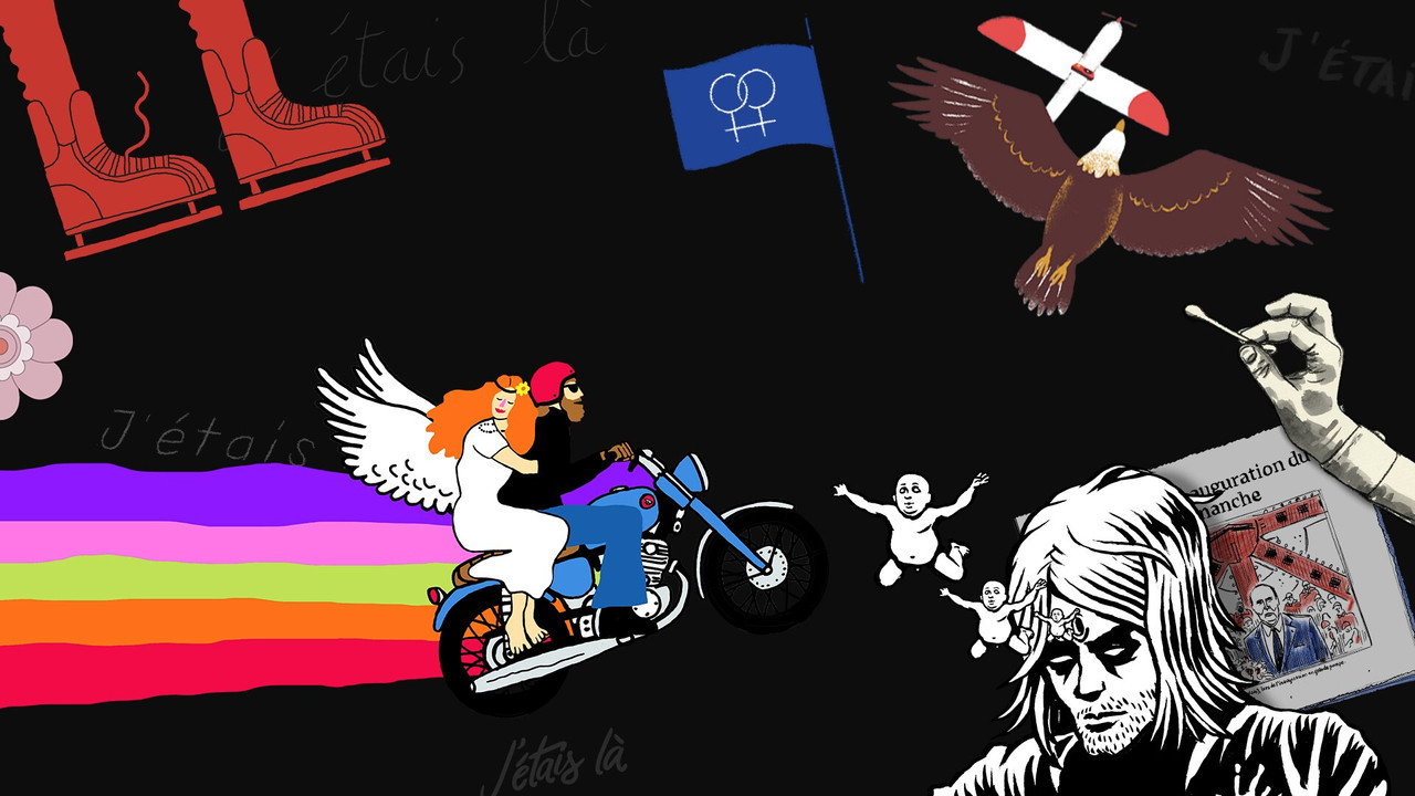 J'étais là backdrop