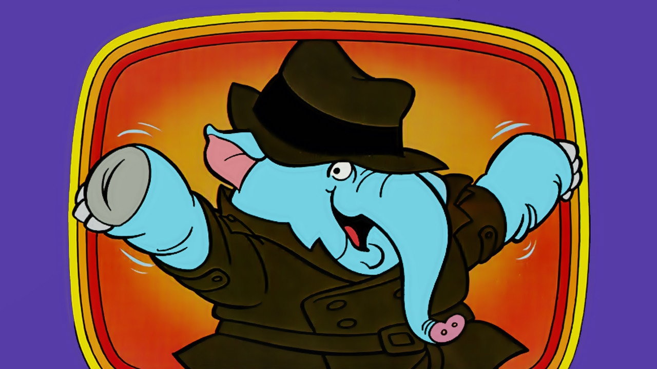 Undercover Elephant backdrop