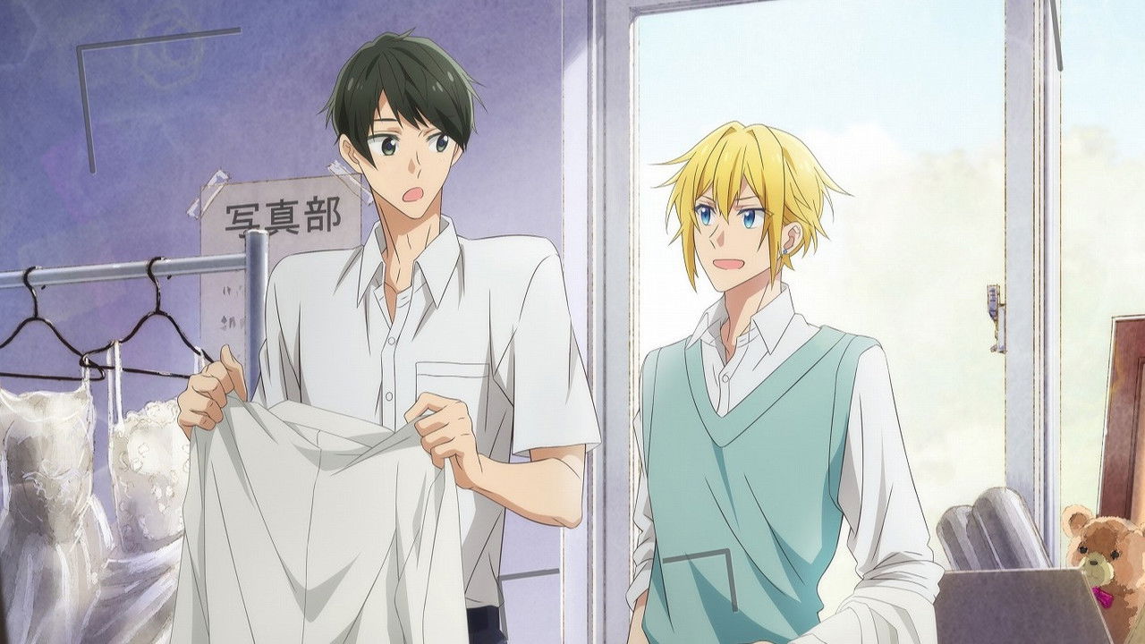 Hirano and Kagiura backdrop