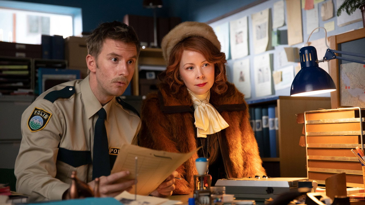 En hederlig jul med Knyckertz backdrop