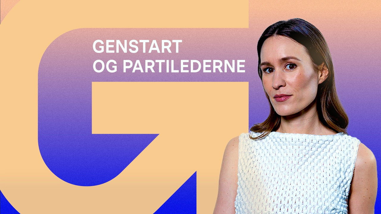 Genstart og partilederne backdrop