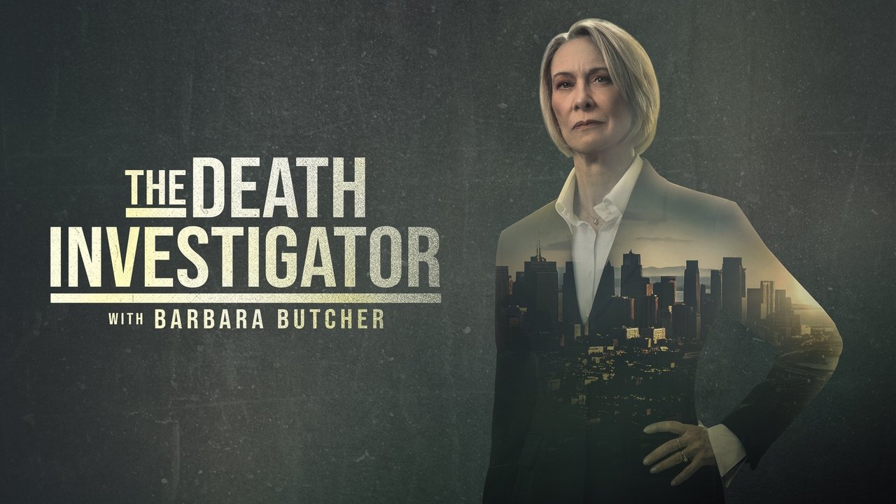 The Death Investigator with Barbara Butcher backdrop