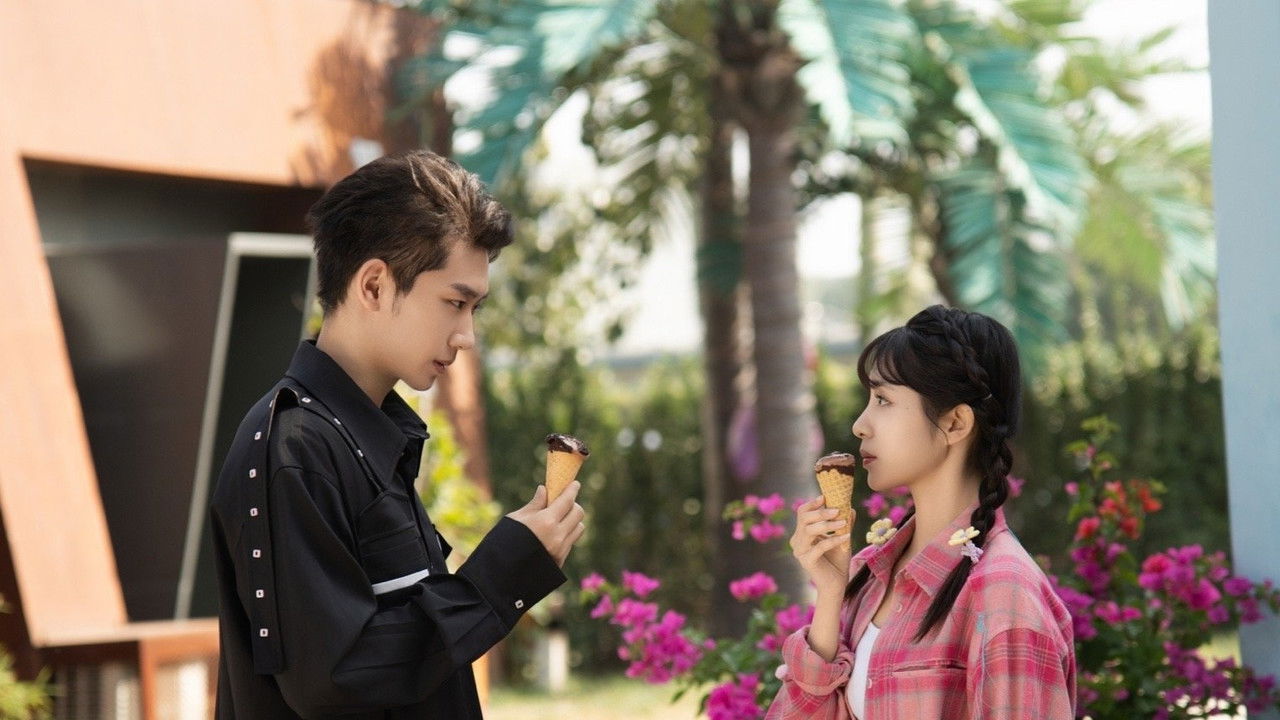 Lucky Stars Falling from the Sky backdrop