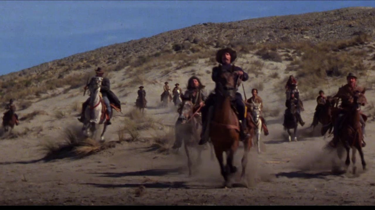 Comin' at Ya! backdrop