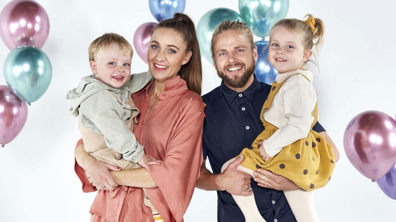 Familien Fisker backdrop