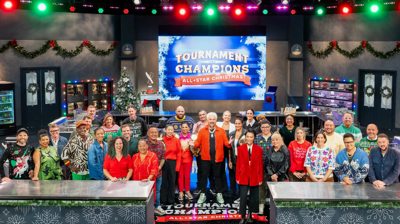Tournament of Champions: All-Star Christmas backdrop