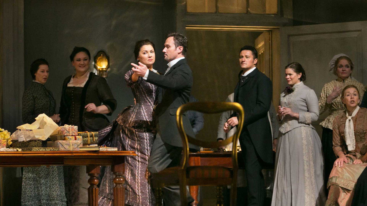 The Metropolitan Opera: Eugene Onegin backdrop