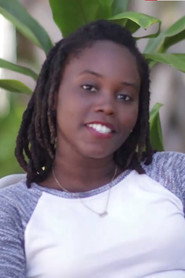 Photo of Berline Charles as Woman with machete