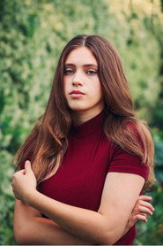 Photo of Lily Springer as Morgana Van Dyel