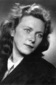 Photo of Aldona Vederaitė as viešbučio budinčioji