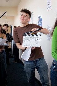 Photo of Sam Liddell as Podcast Host 2