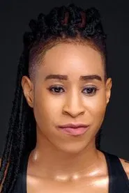 Photo of Evyn George as Andi the Security Guard