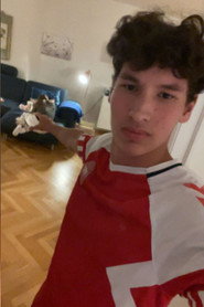 Photo of Theodor Larsen Woo as Fake Hitman Customer