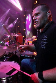 Photo of Bánfalvi Sándor as Drums