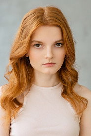 Photo of Alyona Budovich as "Snow Maiden"