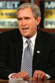 Photo of Steve Bridges as President George W. Bush